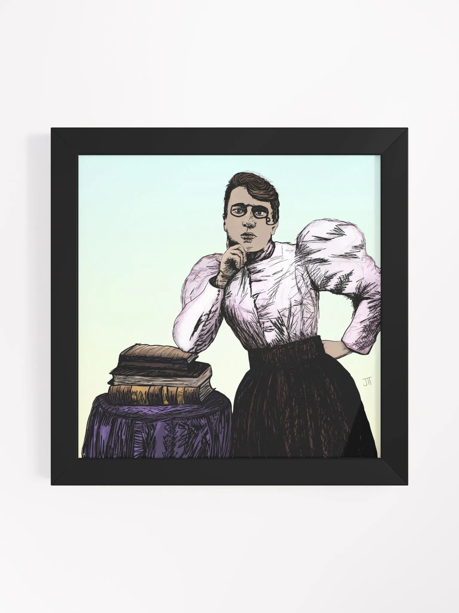 Framed Emma Goldman Print - Color product image (1)
