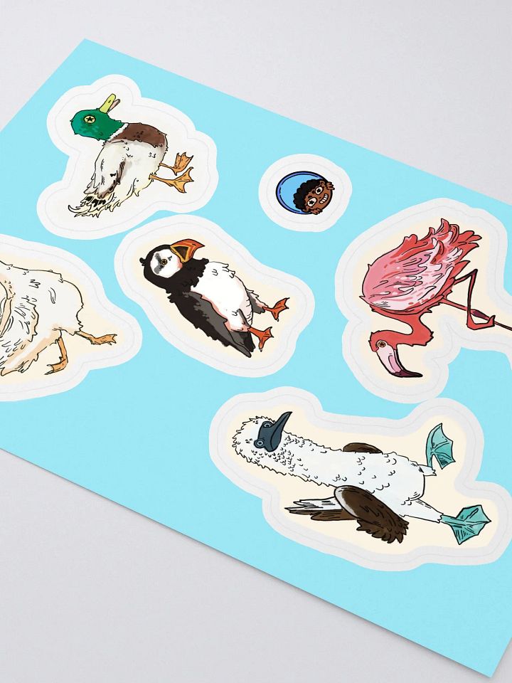 BIRDS🦆🦩✨ Sticker Sheet product image (2)