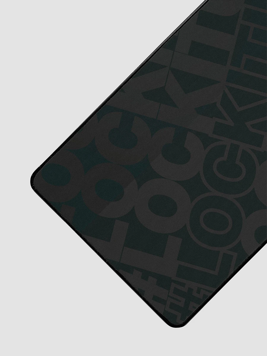 #LOCKITUP CTRL-ALT-DEL - Deskmat (Black) product image (3)