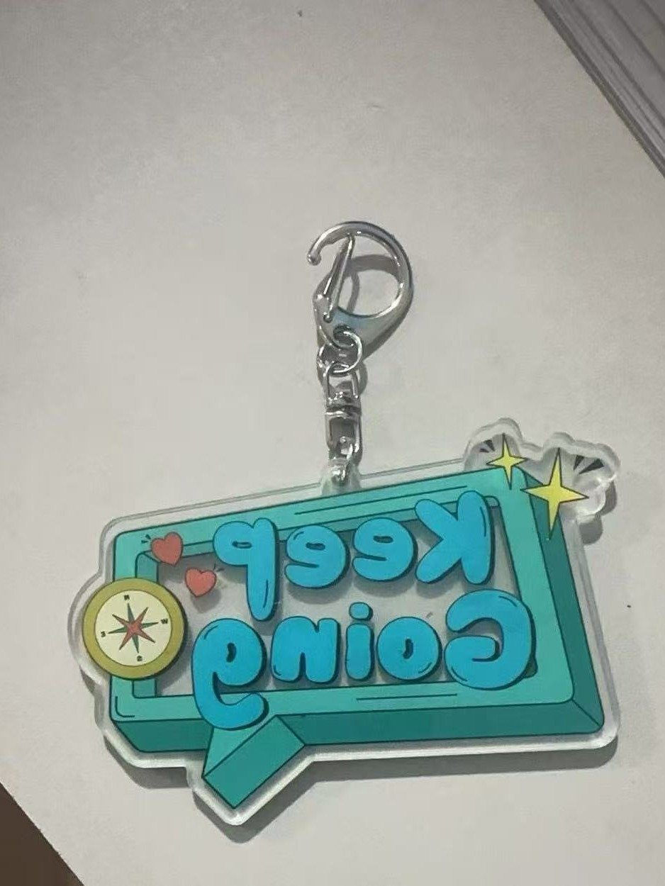 keep going ♡ acrylic keychain [PRE ORDER] product image (7)