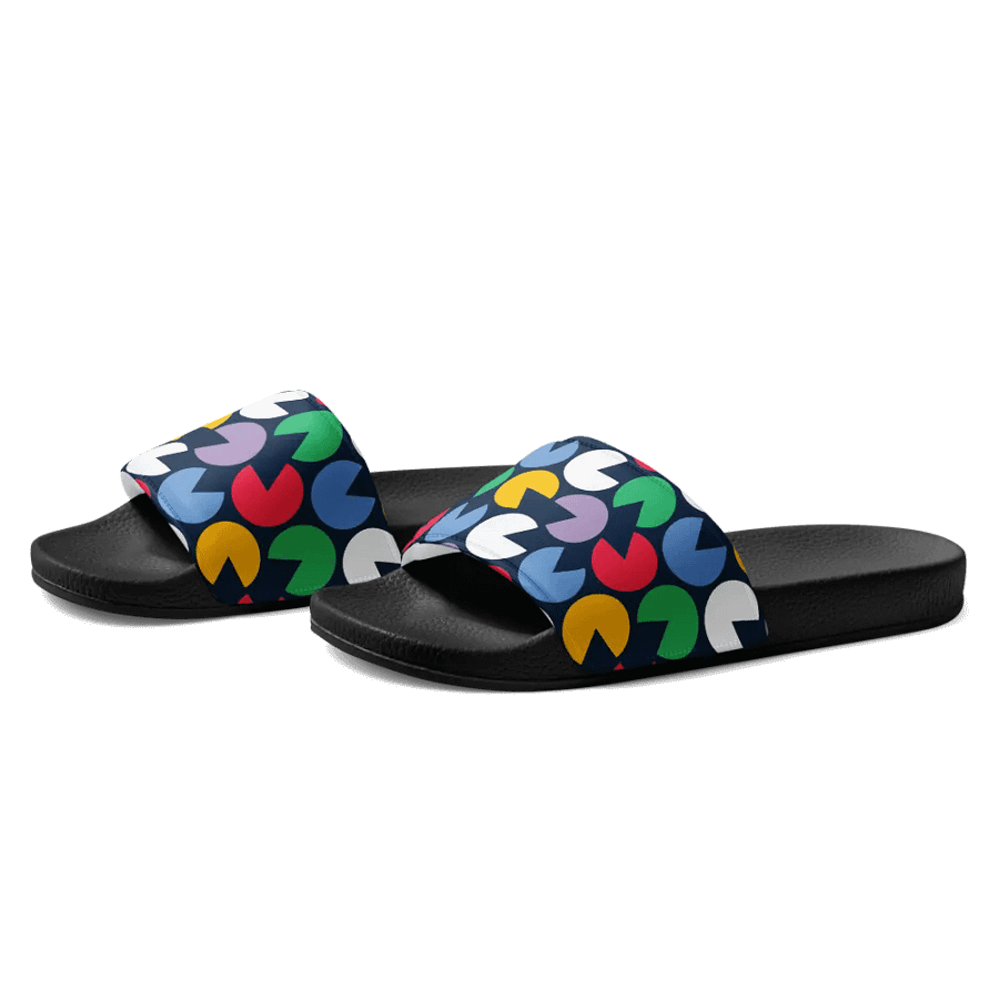 Pac-Man Pattern Men's Slides product image (2)