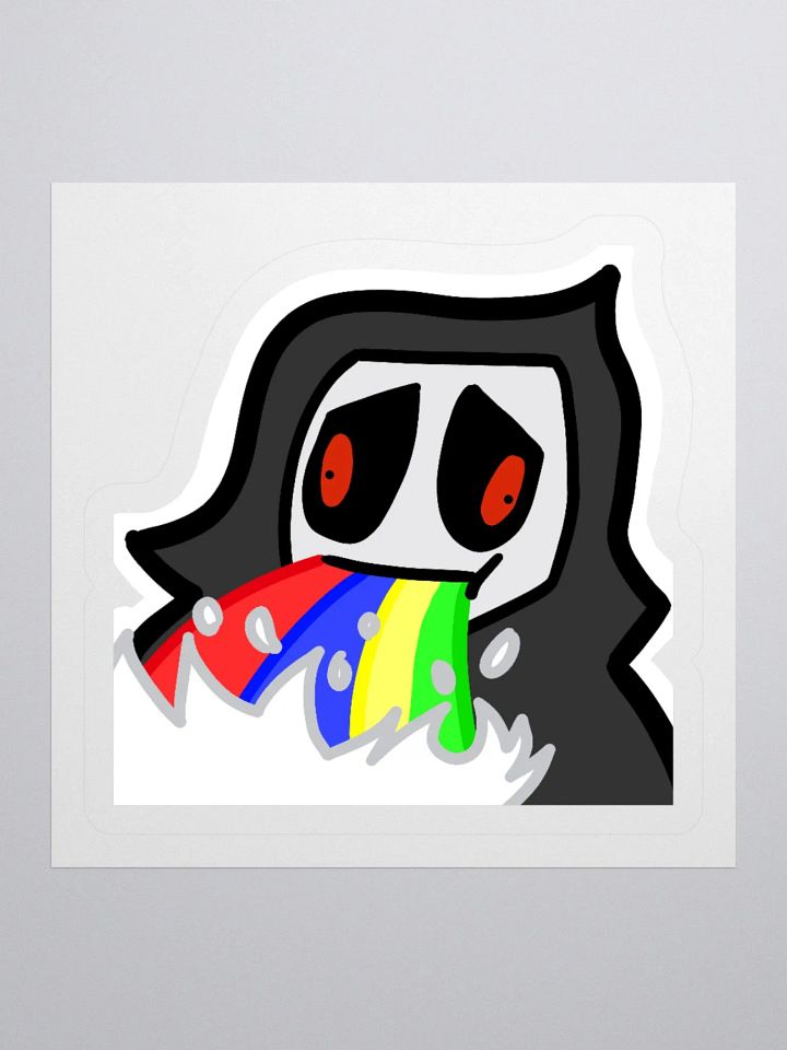 Sickest Grim Kiss Cut Stickers product image (1)