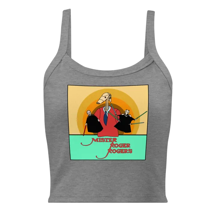 Mister Roger Rogers Crop Tank product image (1)
