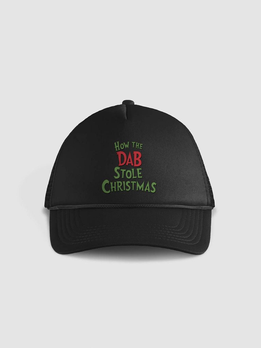 How The Dab Stole Christmas trucker mesh hat product image (5)