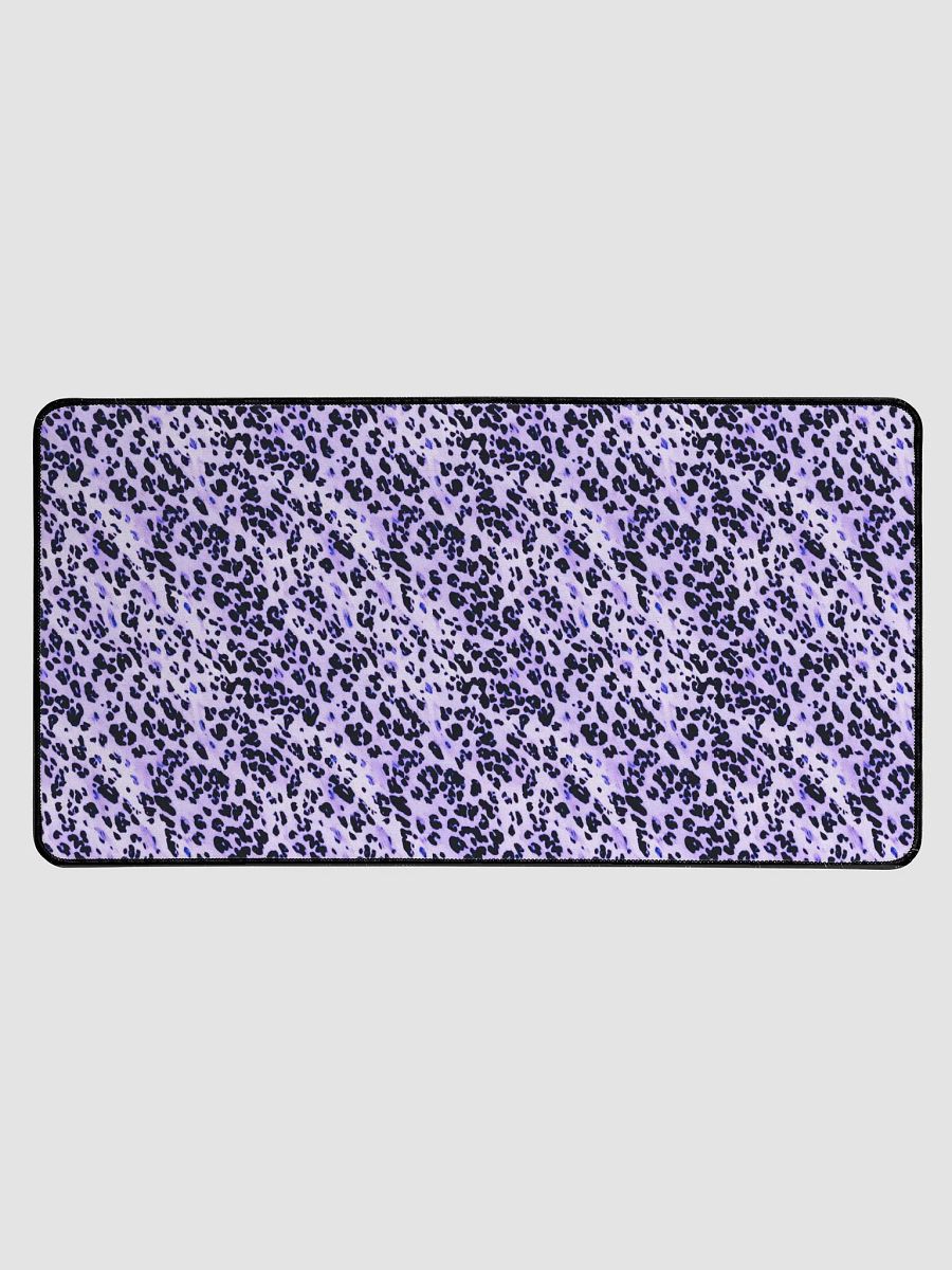 Purple Leopard Skin Desk Mat product image (1)