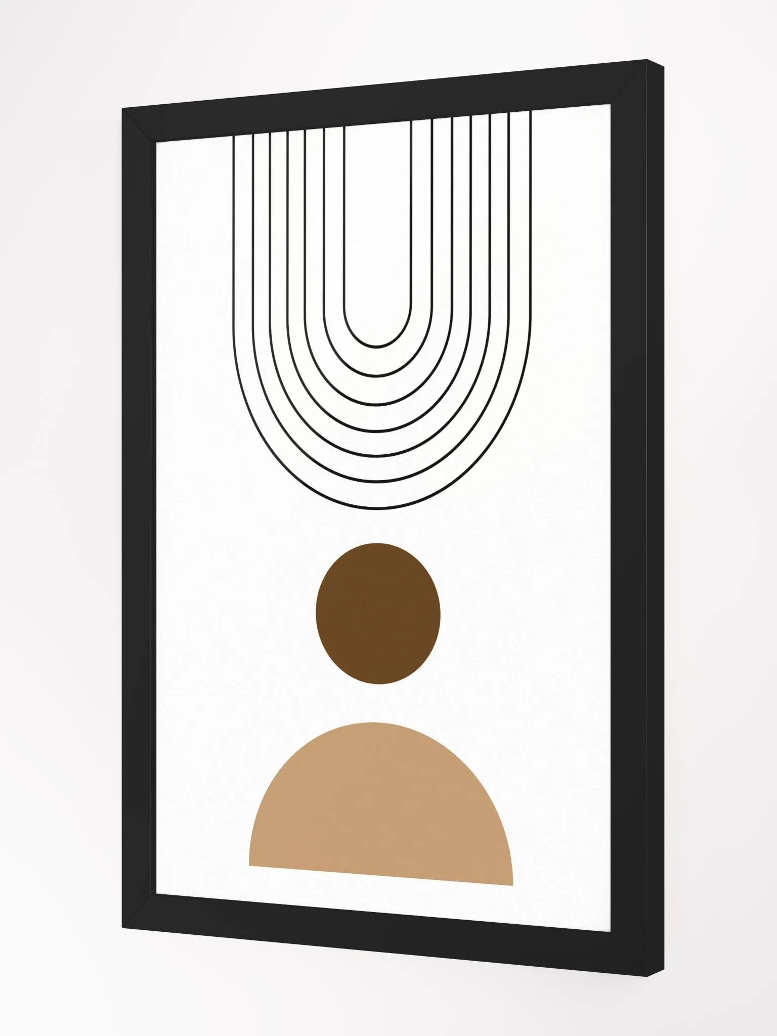 Abstract Arch Framed Matte Poster product image (7)