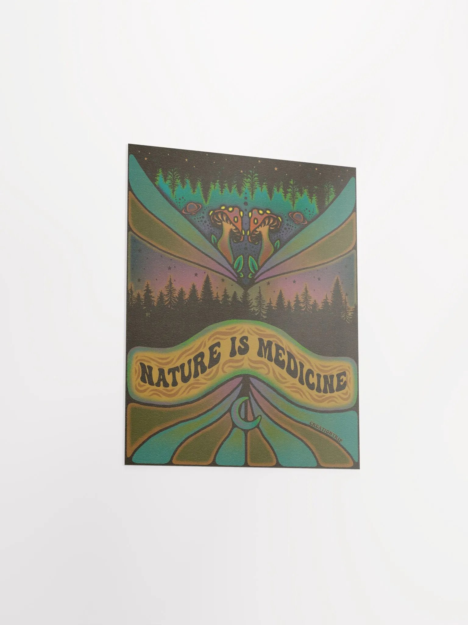 Matte Poster - Nature Is Medicine product image (2)