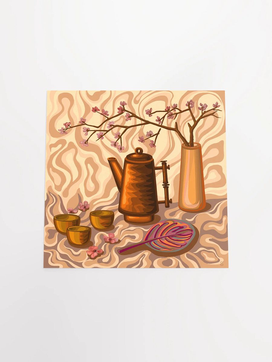 Autumnal Tea Time Poster - Coffee Shop No. 4 product image (4)