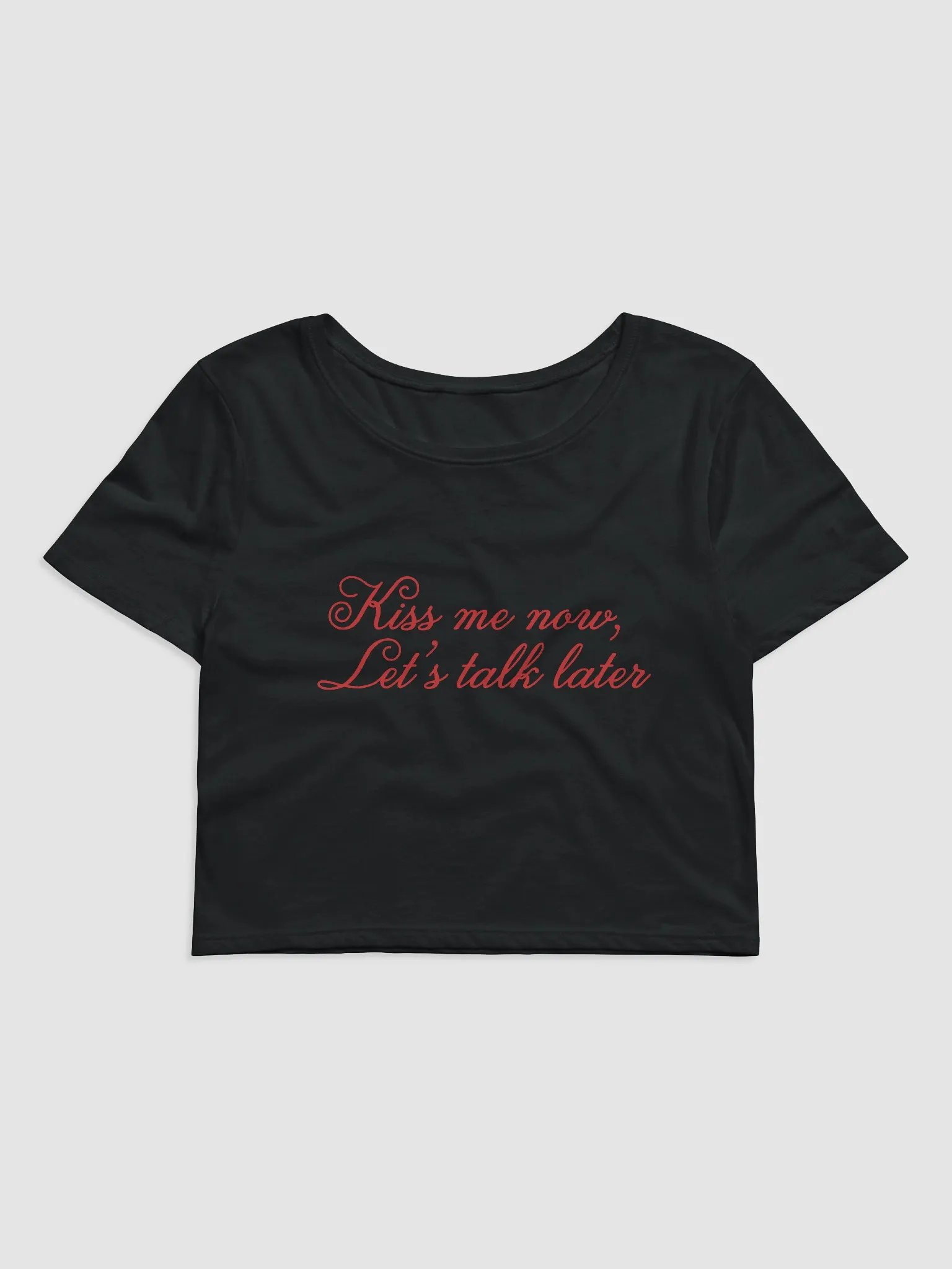 Kiss Me Now Baby Tee product image (2)