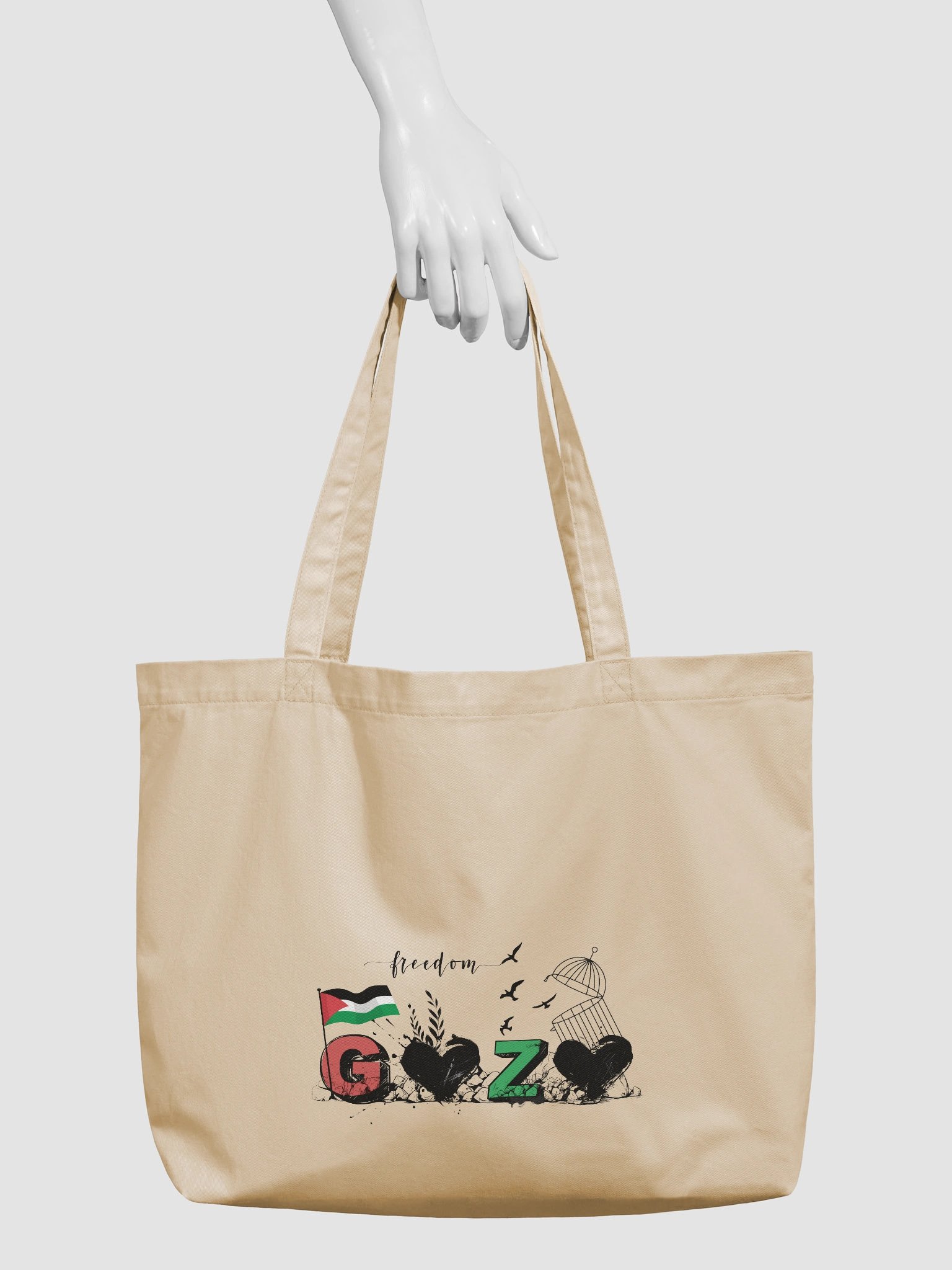Eco-friendly tote bag: Call for Sympathy product image (3)