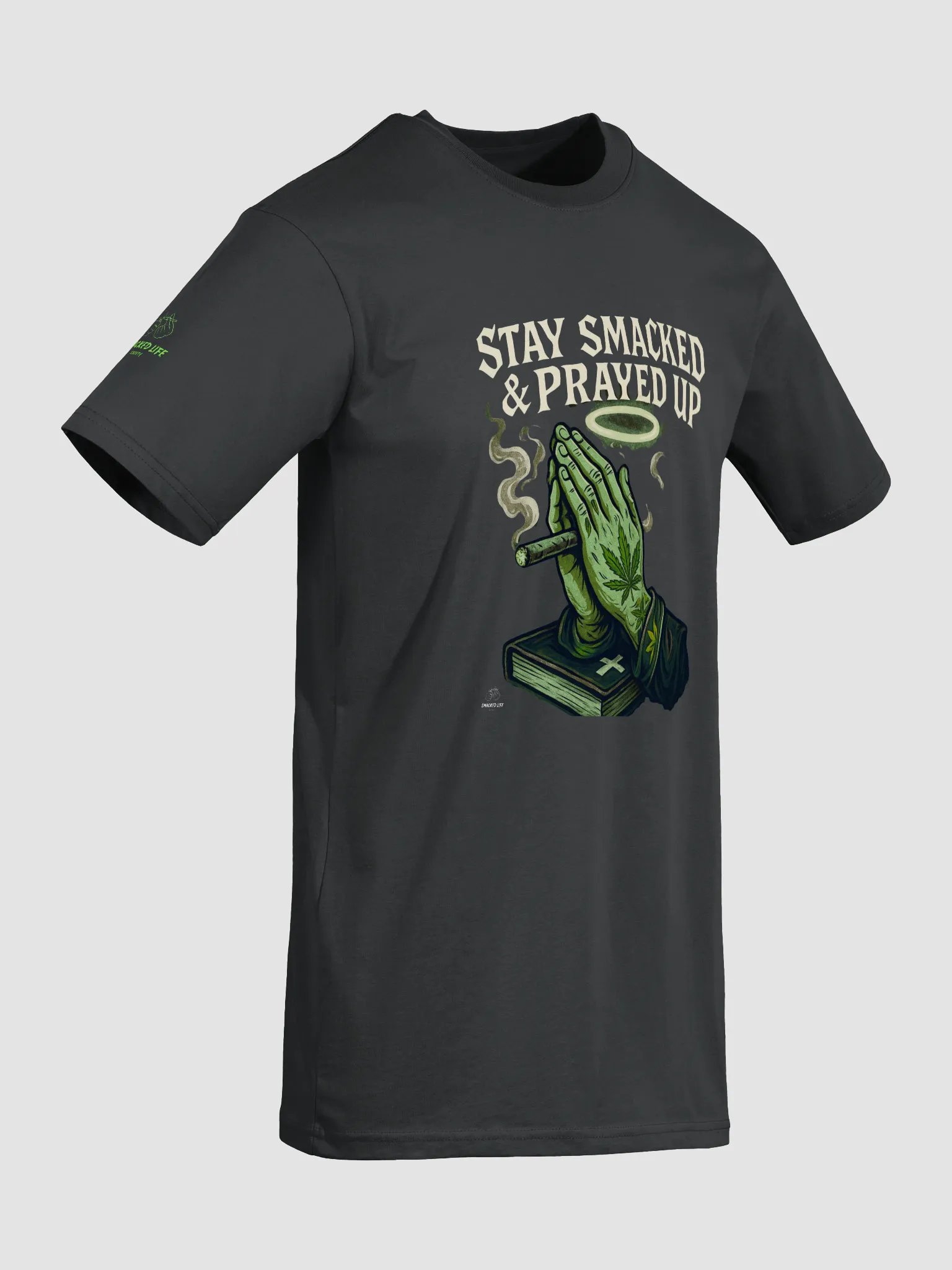 Stoner Tee- Stay Smacked & Prayed Up product image (43)