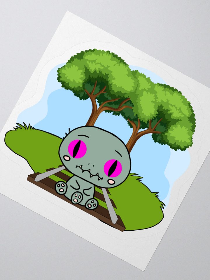 Tripod the Enfield Monster Cryptikids Sticker product image (6)