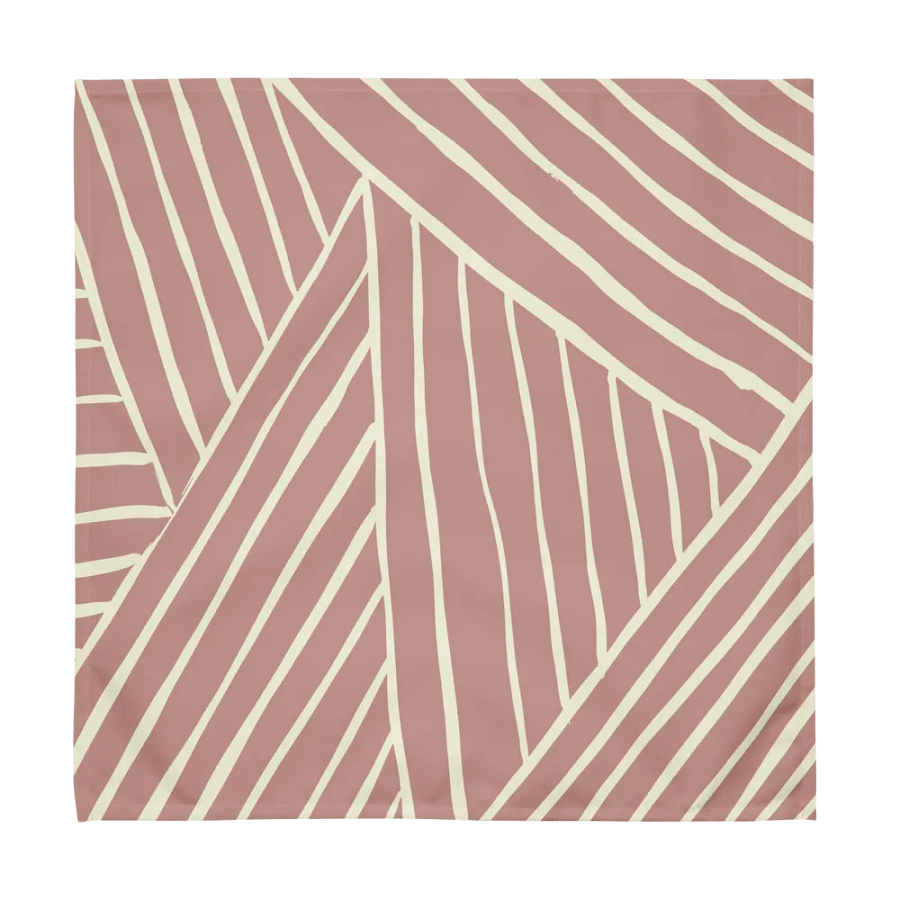 Napkins: Vintage Blush & Regal Plum product image (6)