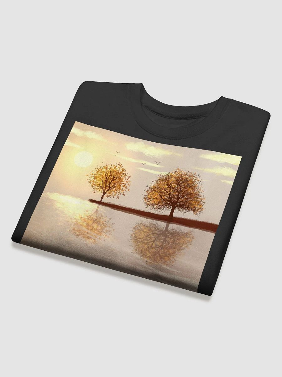 Men’s T-Shirt - Tree Diagram - Screen Printed Nature Themed Men’s/Unisex T-Shirt | Heather Gray product image (4)