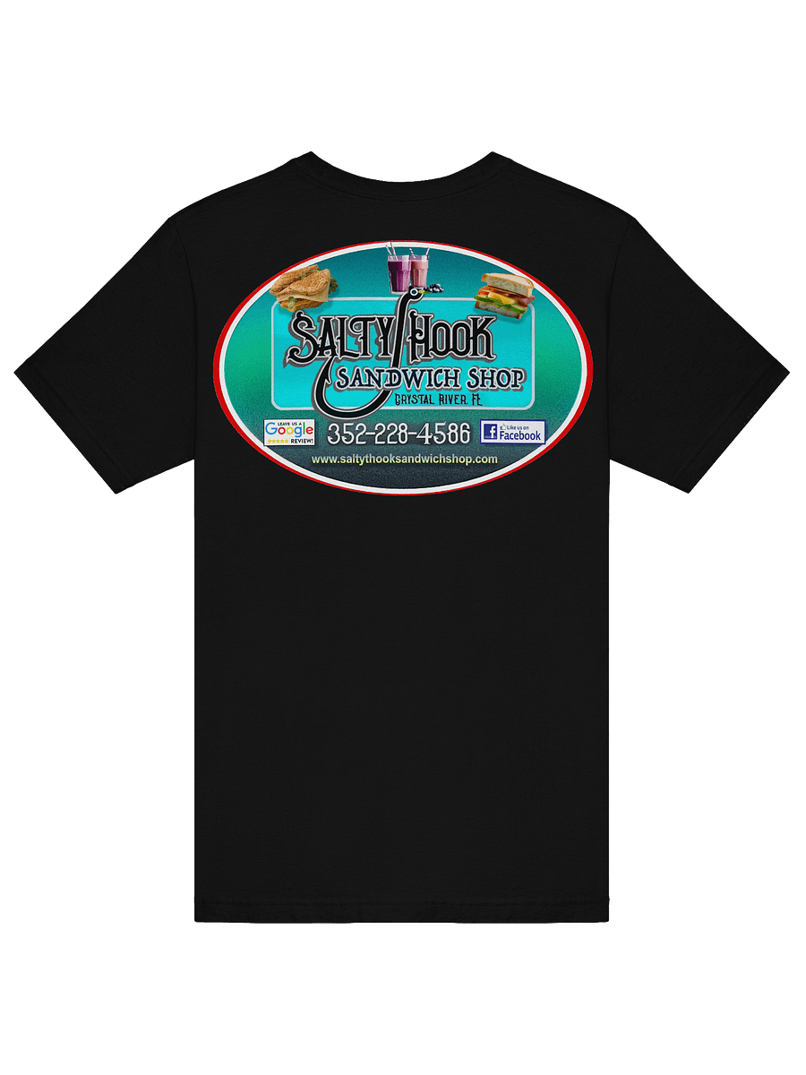 Salty Hook Logo T-Shirt product image (2)