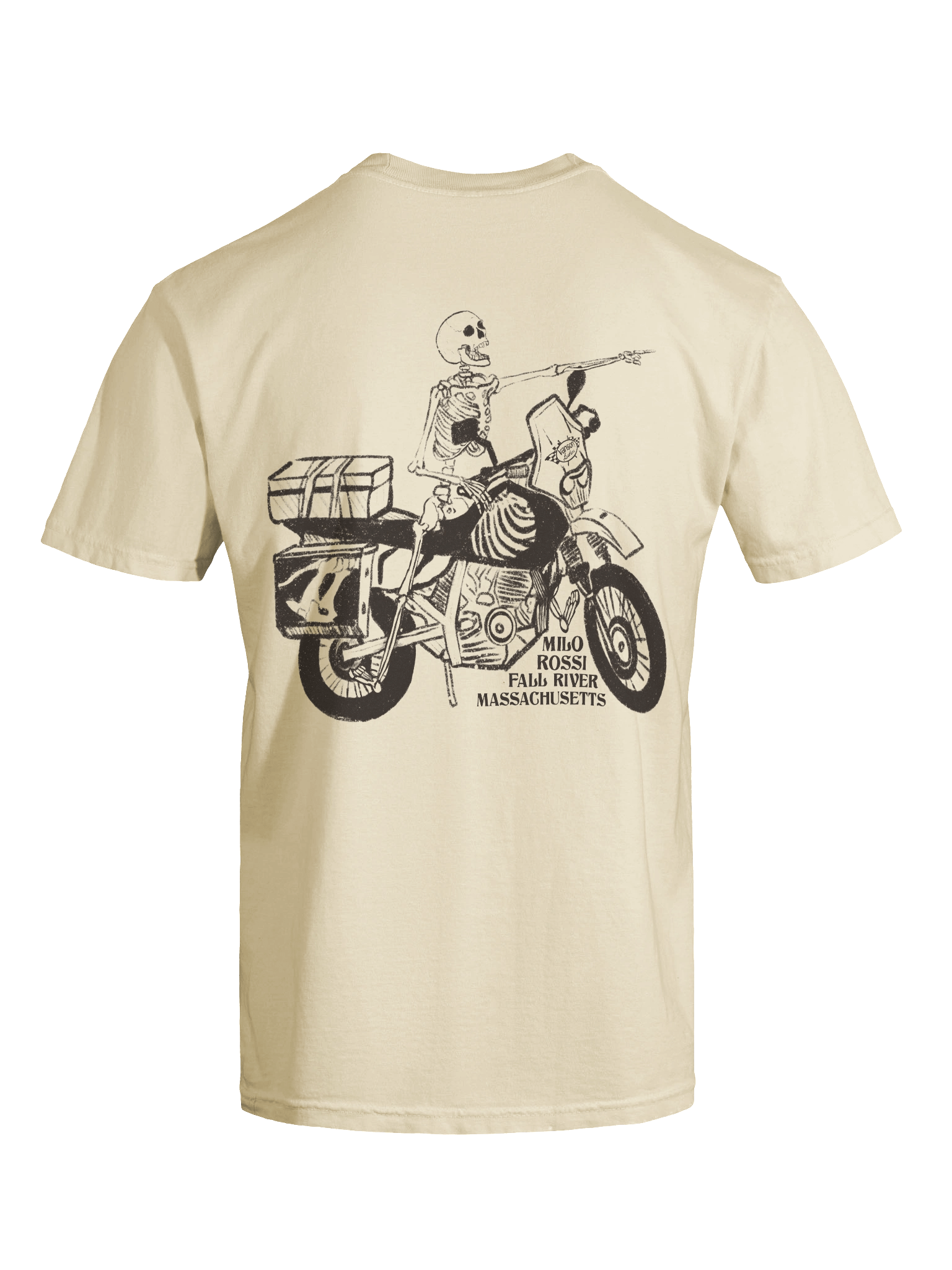 Vanson X Milo Rossi Dark Routes T-shirt product image (6)