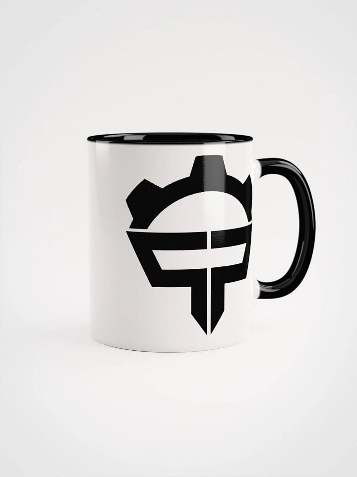 P3nAlPineapple Logo Black - Glossy White Mug product image (1)