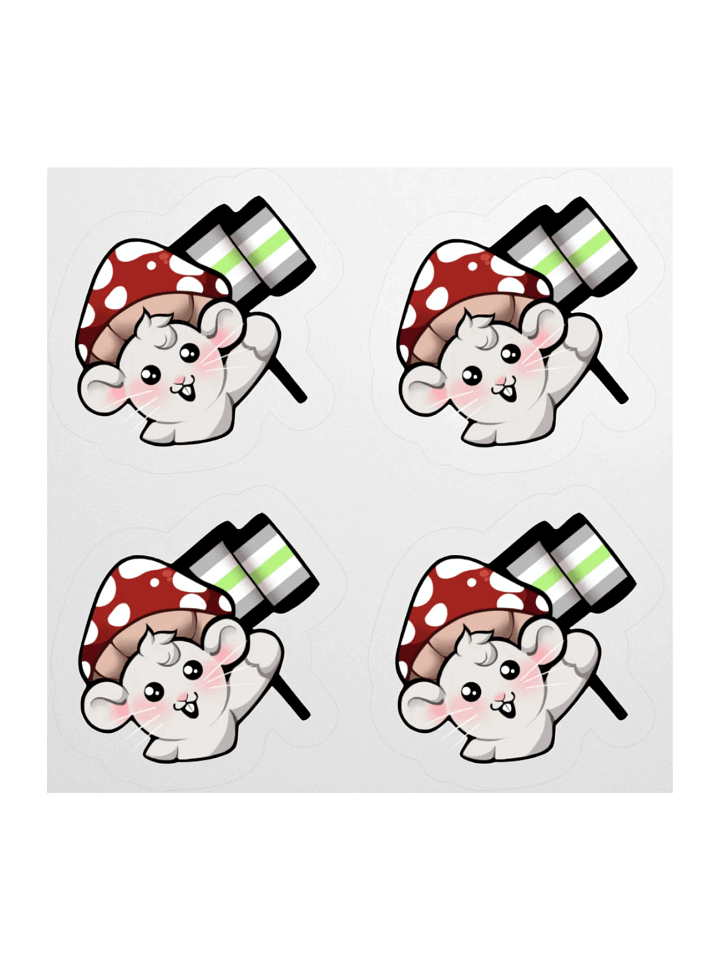 Agender Pride Flag Stickers product image (1)