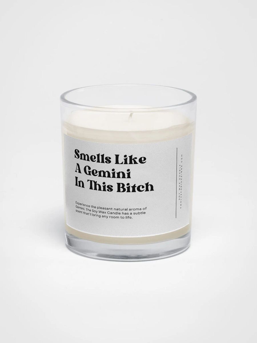 Funny Gemini Candle product image (1)