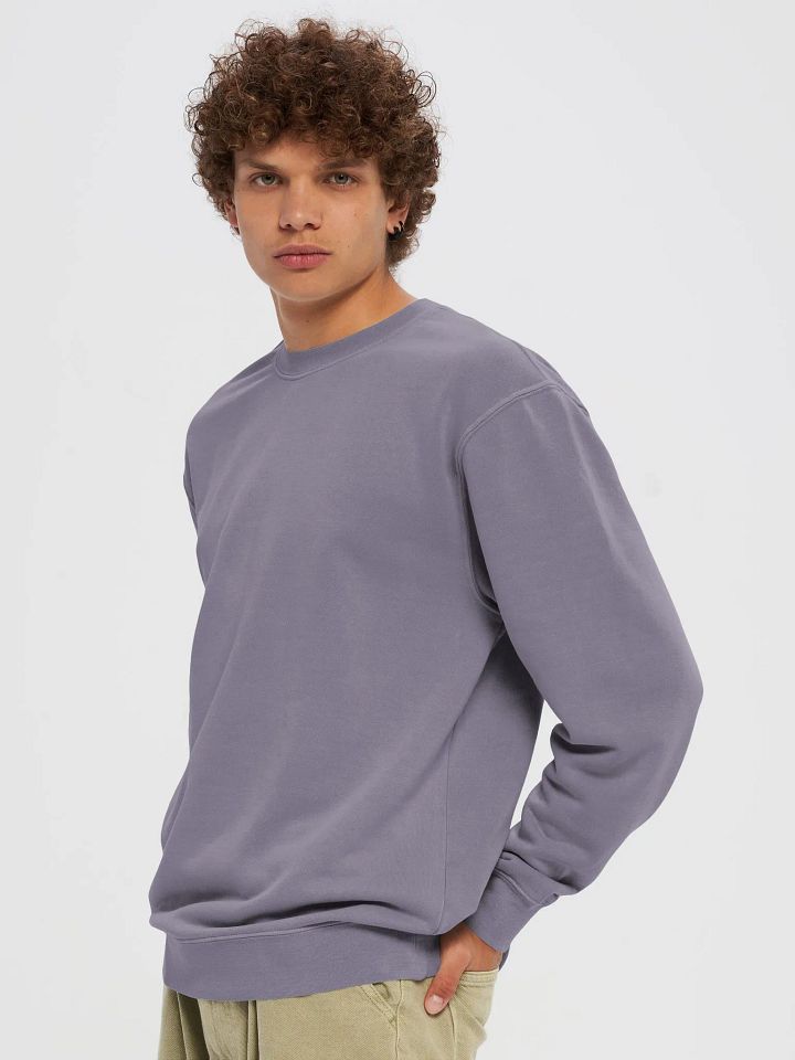 CF Unisex Midweight Pigment Dyed Sweatshirt product image (1)