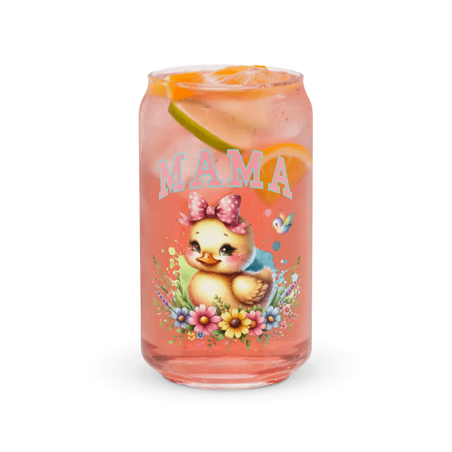 Mama Chicks Can-Shaped Glass product image (2)