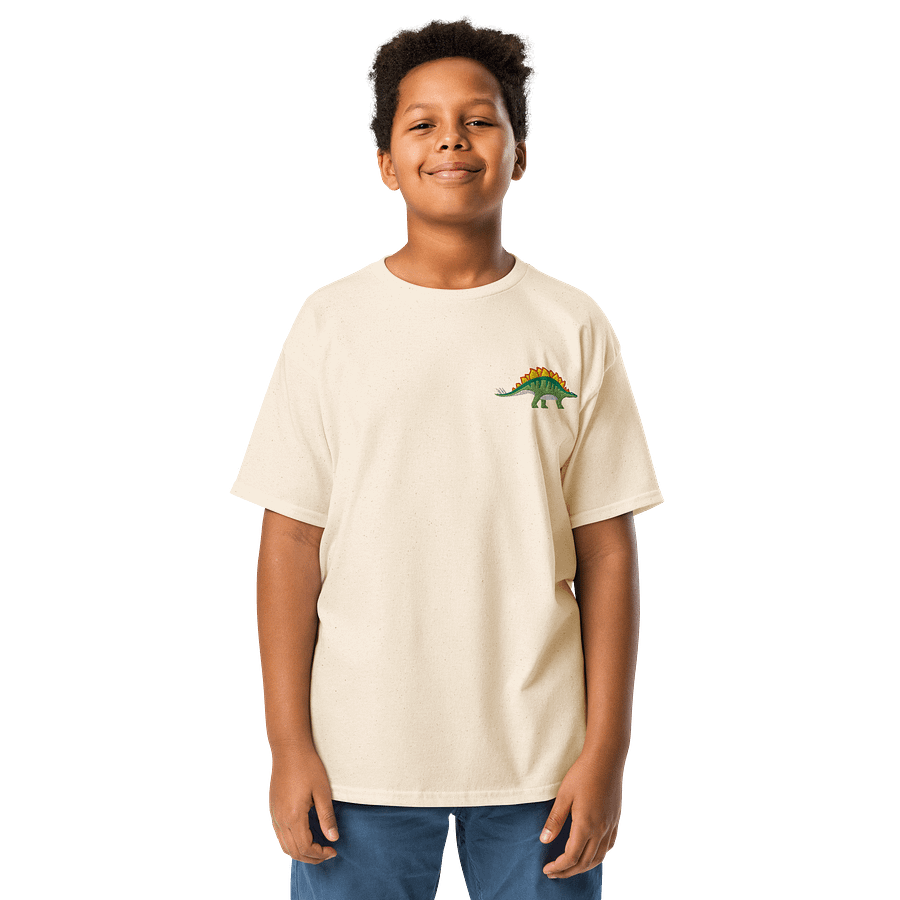 Youth Stegosaurus Embroidered T-Shirt product image (45)