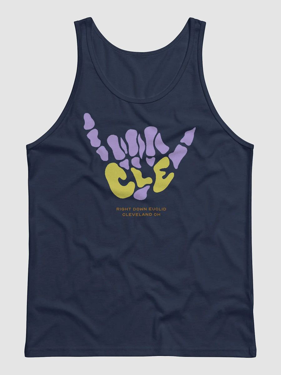 Suns Out, Bones Out Tank (Purple/Yellow) product image (3)
