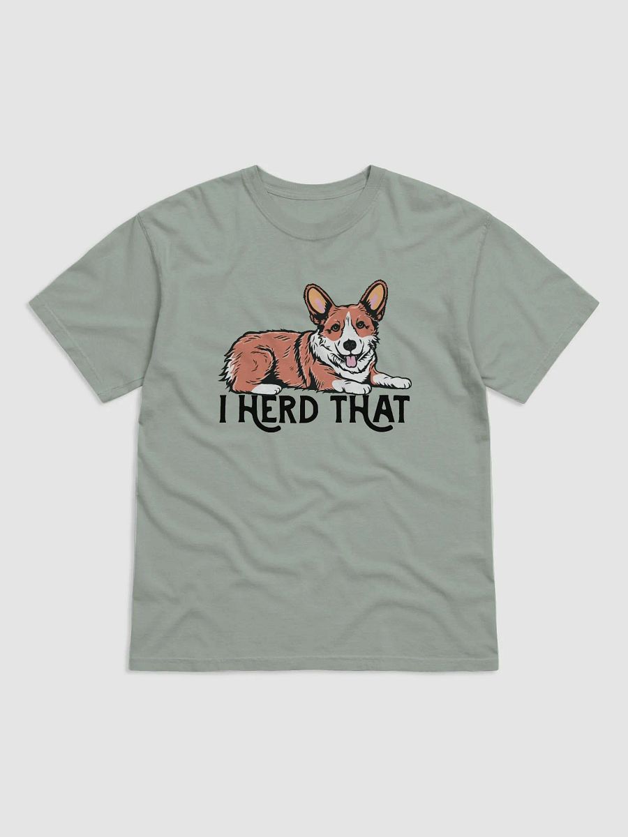I Herd That Welsh Corgi (Red 2) | Funny T-Shirt for Corgi Paw-rents product image (4)