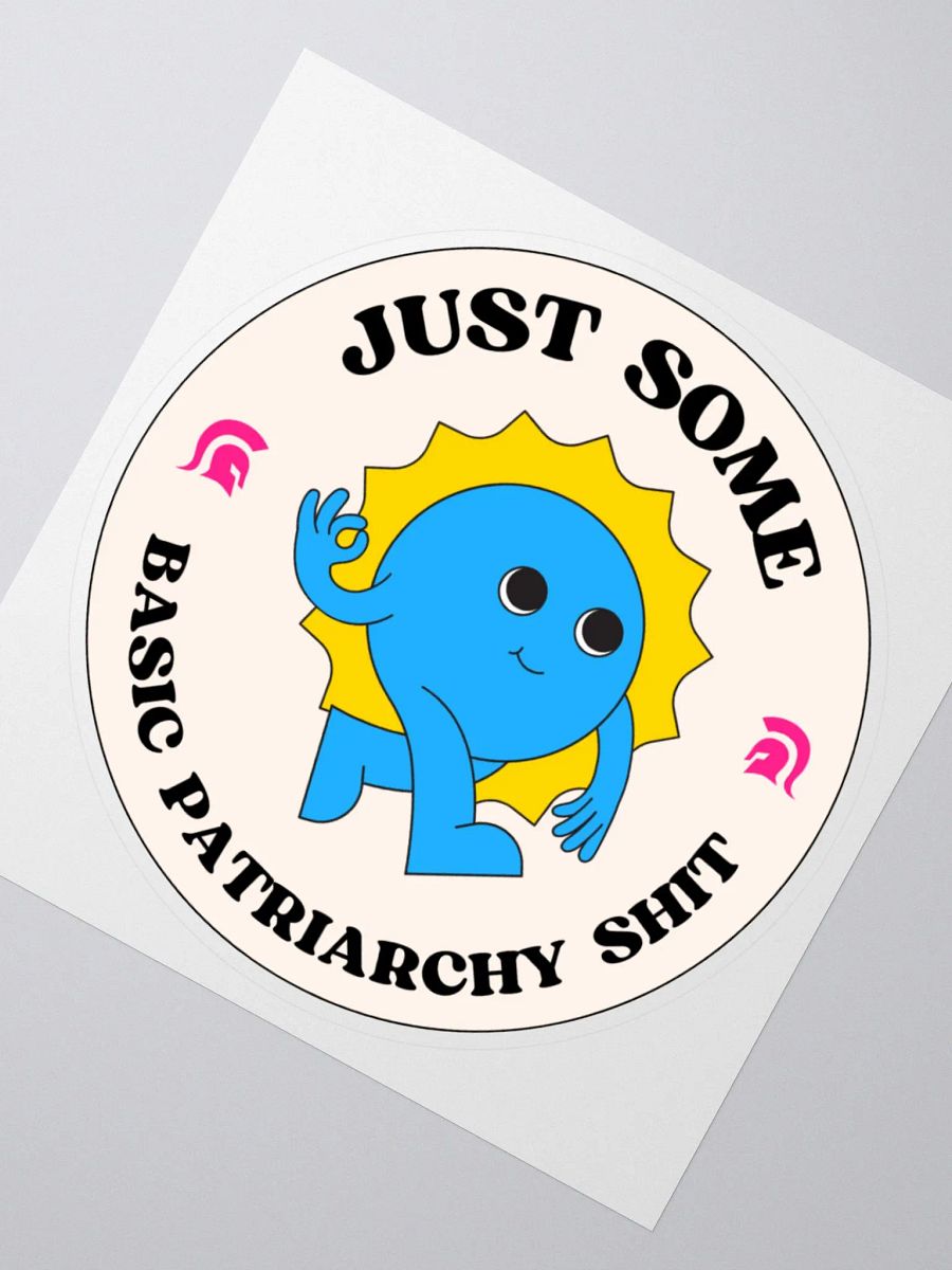 Basic Patriarchy Stuff Sticker product image (2)