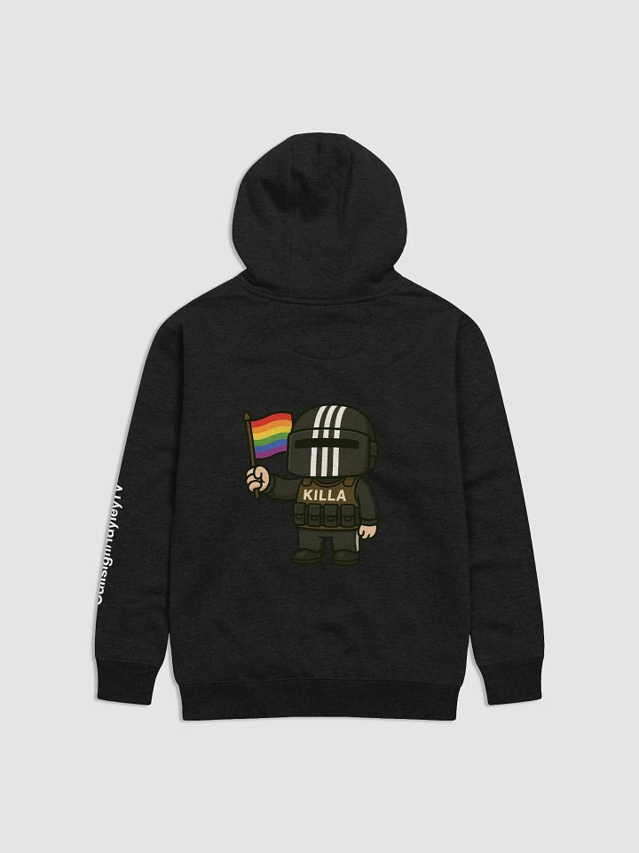 Killa With Pride Hoodie – Tactical, Queer, Unapologetic product image (2)
