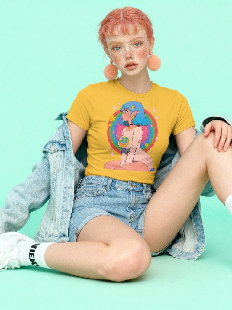 Starlight Symbol T-Shirt by Viterst – Pinterest Inspired Pop Art Streetwear product image (5)