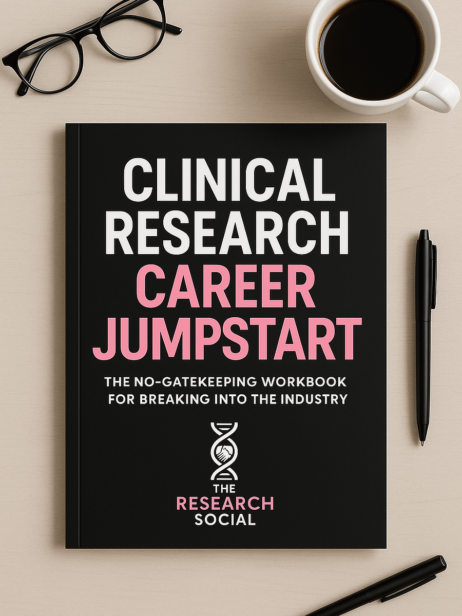 Clinical Research Career Jumpstart The No-Gatekeeping digital Workbook for Breaking Into the Industry product image (1)