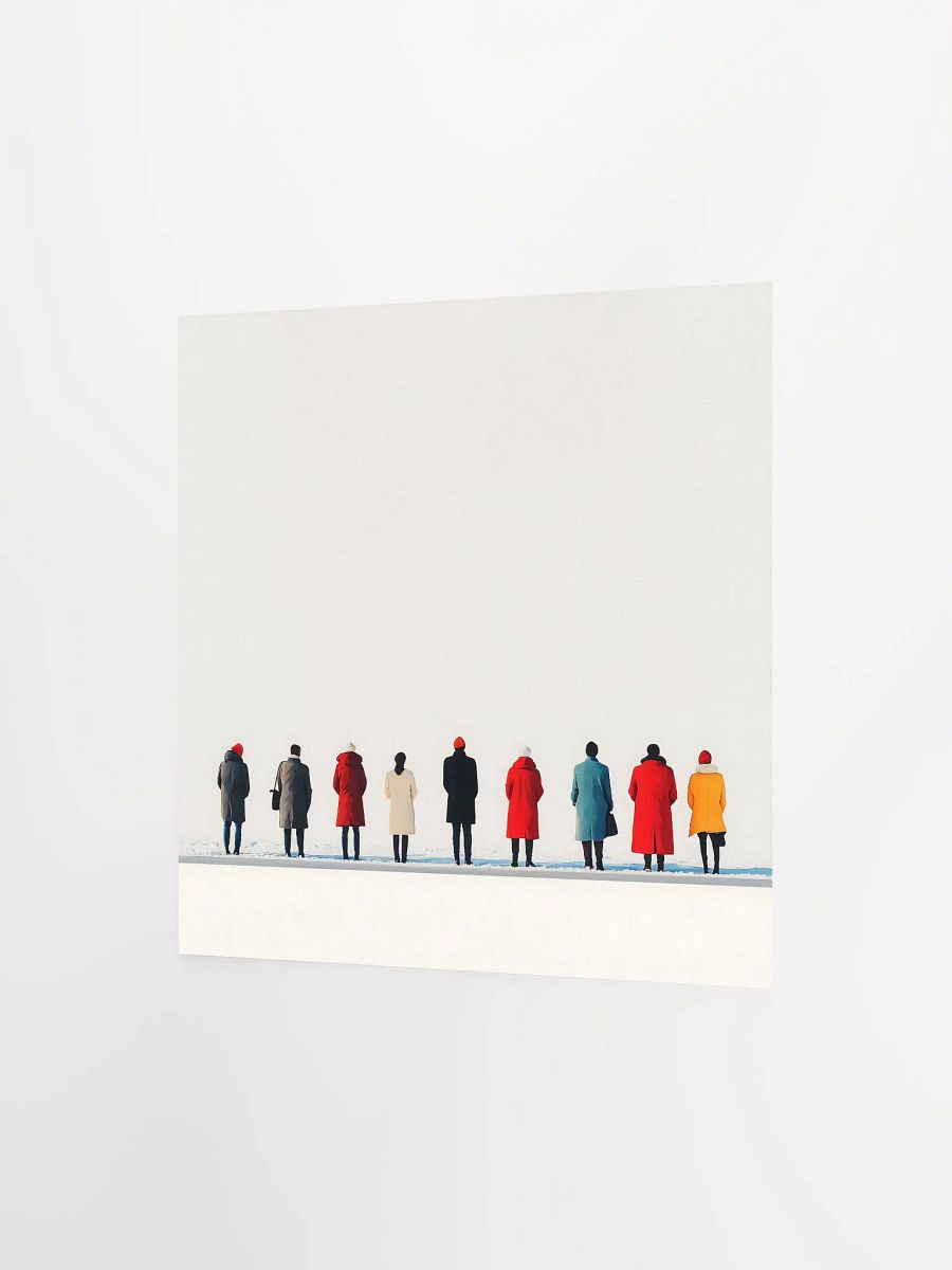Vibrant Coats Lineup Poster Art product image (8)