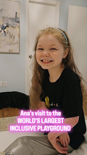 Ana had a BLAST at the #worldslargest #inclusiveplayground in #northcharleston #southcarolina yesterday! ♿ @northcharleston