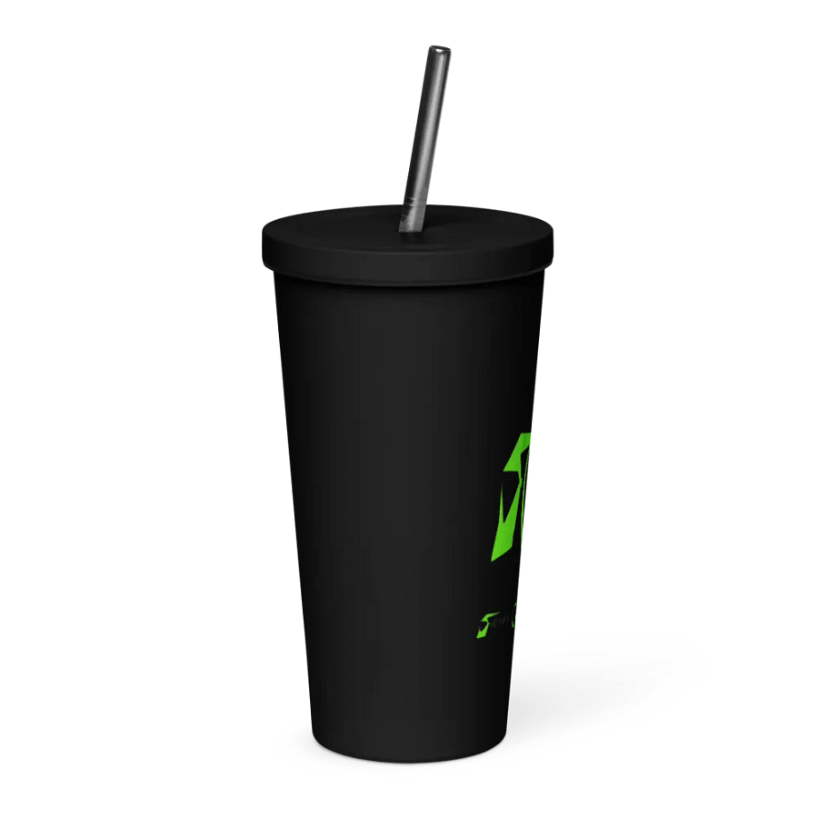 Isolierbecher mit Strohhalm product image (4)