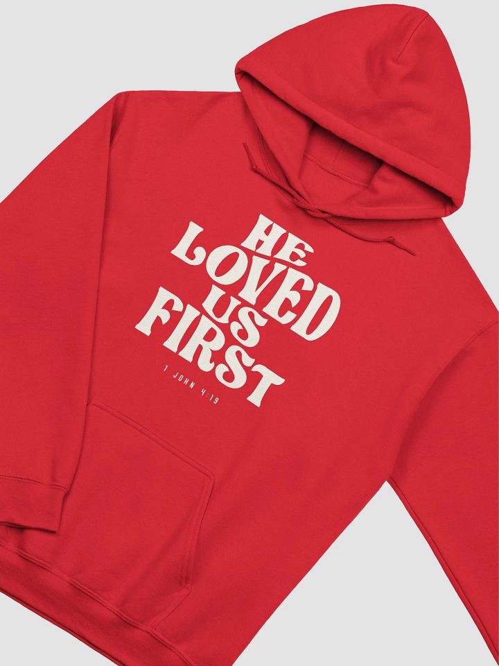 1 John 4:19 He Loved Us First - Christian Quote product image (2)