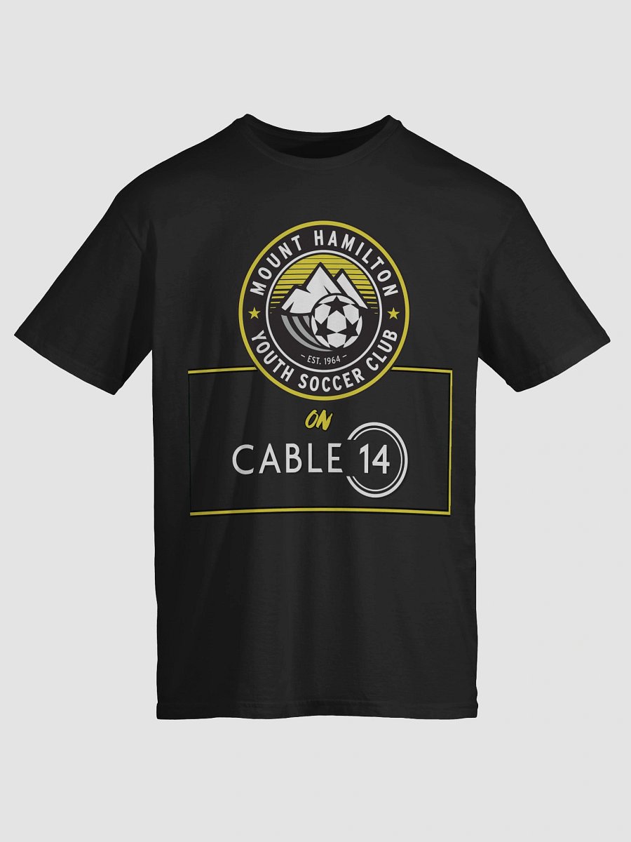 MHYSC on CABLE 14 (WHITE LOGO) SOCCER MOM T-SHIRT product image (5)