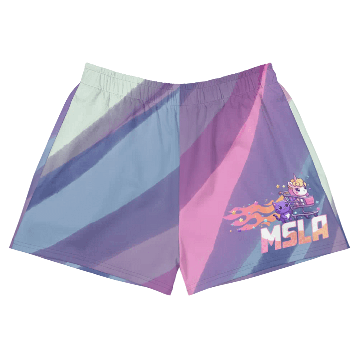 MSLA Sparkles Amigos - Women's Athletic Short Shorts product image (2)