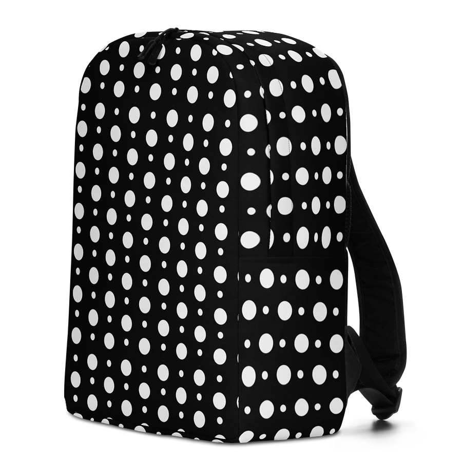 Monochrome Dot Minimalist Backpack product image (12)