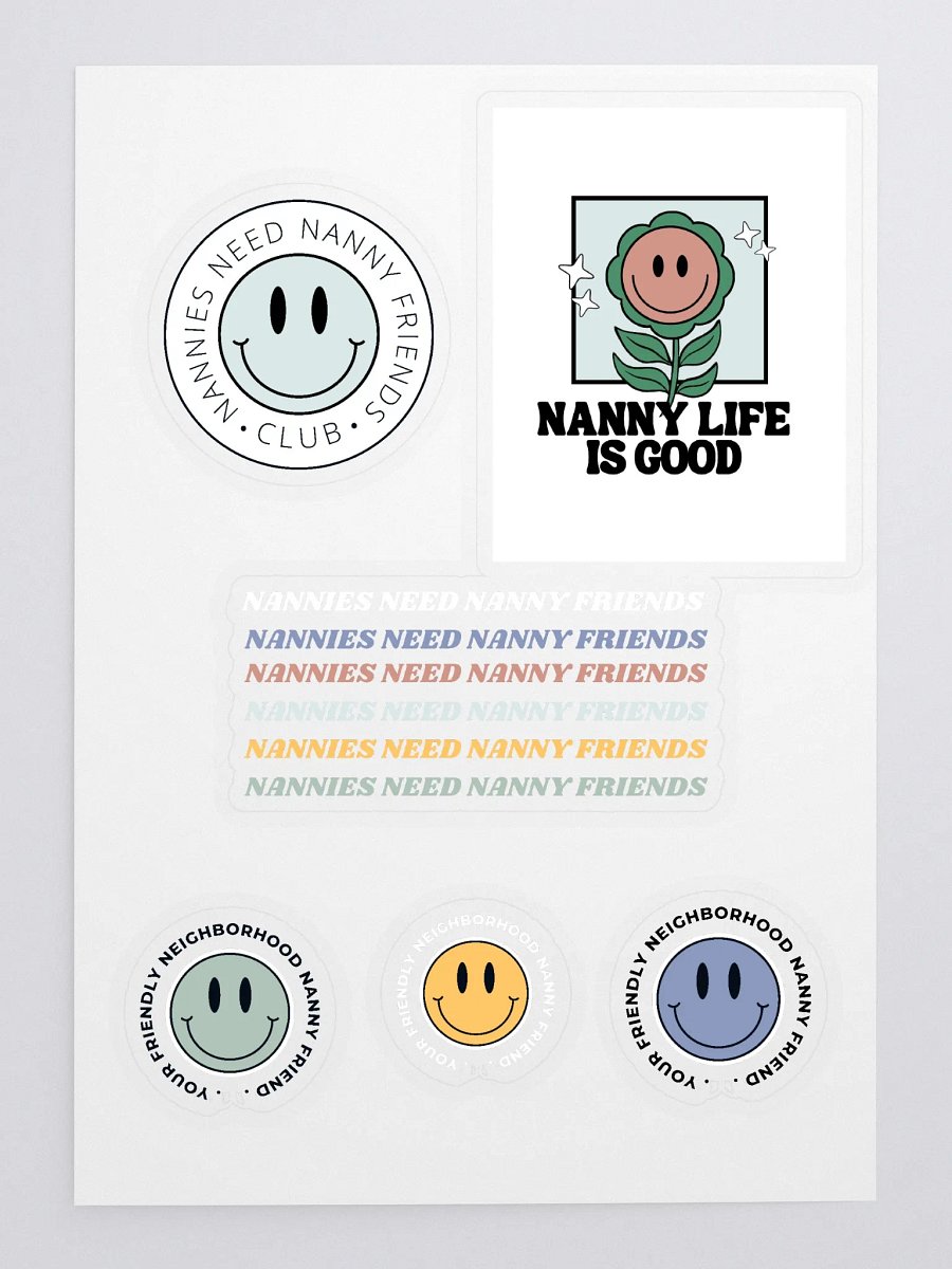 Nanny Friend Collection Sticker Sheet product image (3)