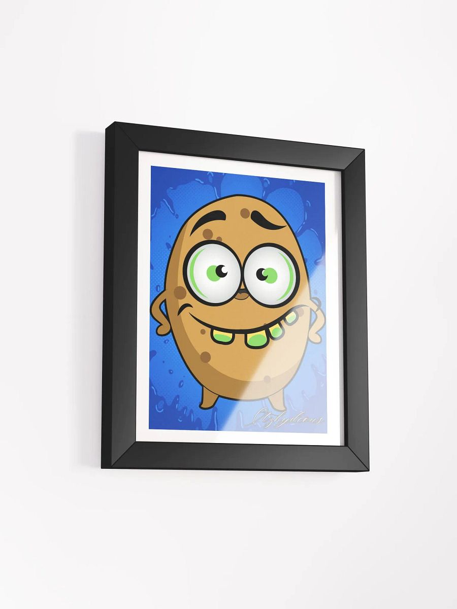 Aqua Spud Delight Framed Poster product image (2)