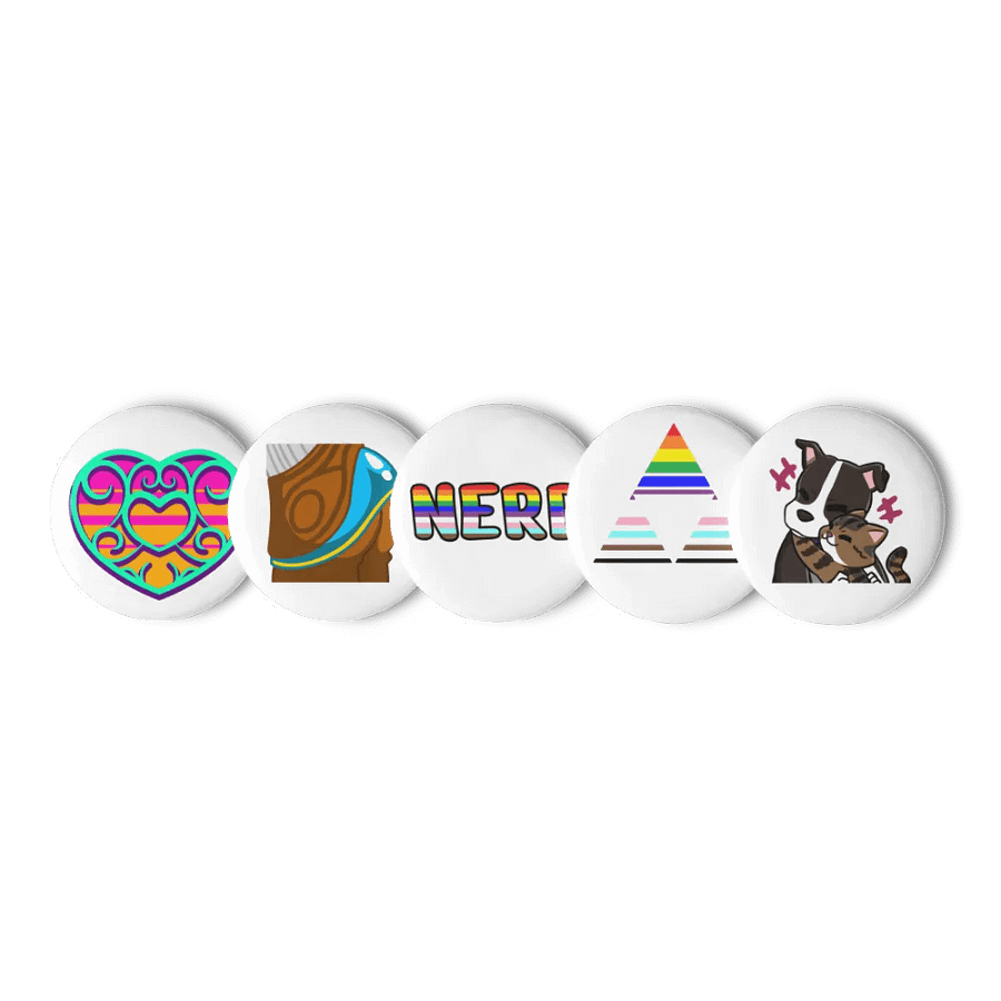 Nerd Pride Button Set product image (7)