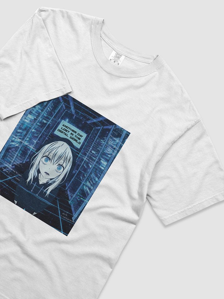 Another Day Lost in the Digital World Artwork T-Shirt product image (2)