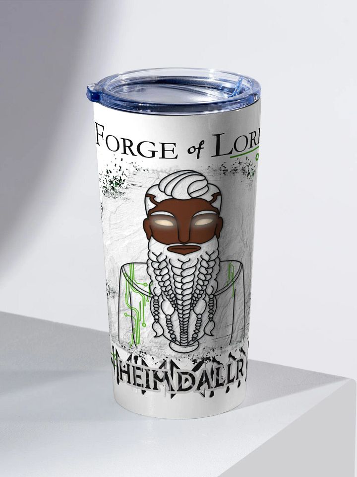 Heimdallr Has a Stainless Steel Tumbler! || Forge of Lore product image (2)