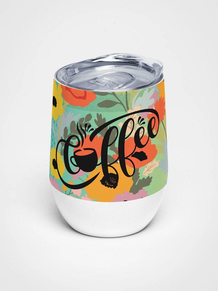 Floral Coffee Delight Tumbler moms coleagues friends product image (1)