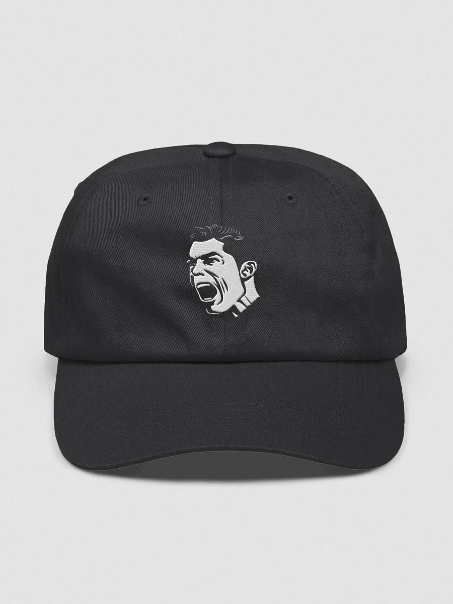 cr7 woow Minimalist Sketch Face Dad Hat product image (1)