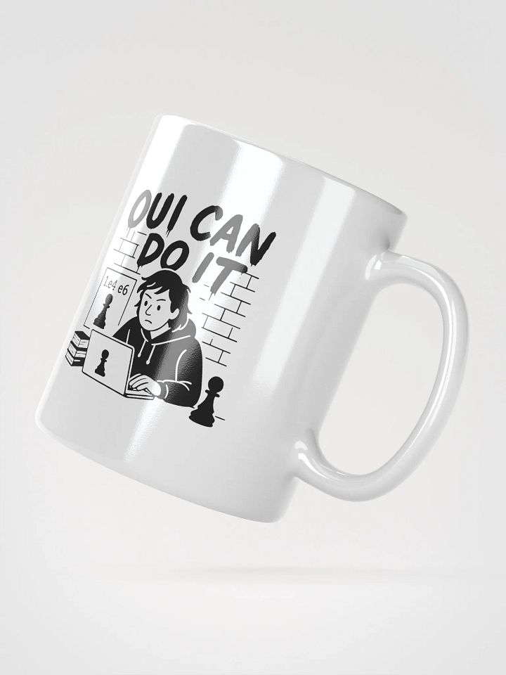 Oui Can Do It - White Glossy Mug product image (6)