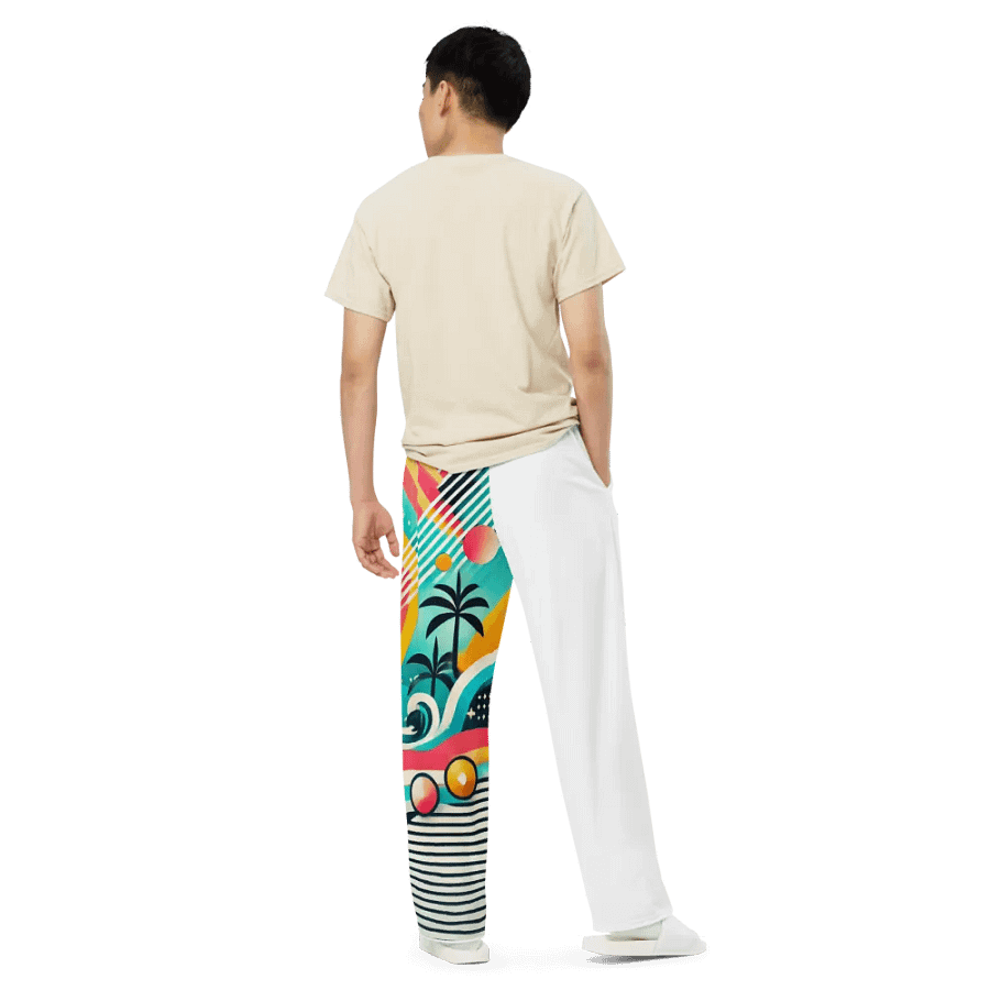 Summer Vibes Unisex Wide-leg pants product image (5)