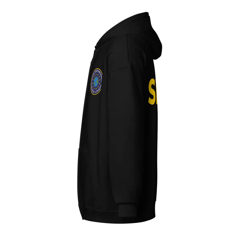 SEA - Embroidered Zipped Hoodie (yellow) product image (3)