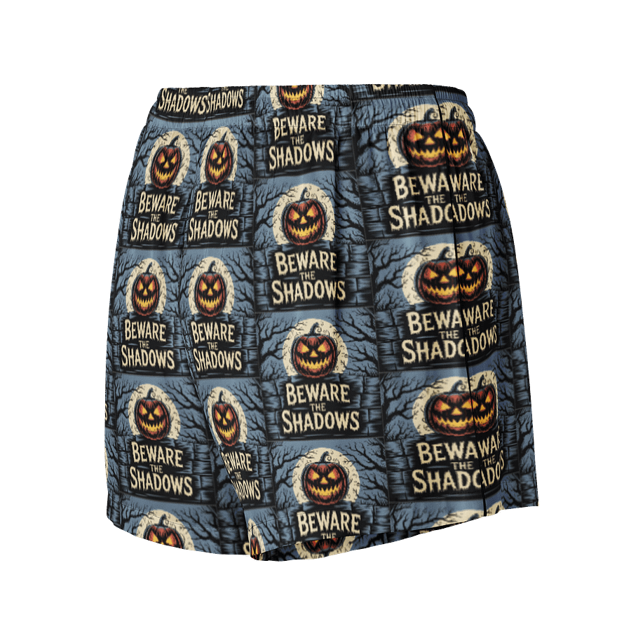 Midnight Veil Designs - Gothic "Beware the Shadows" All-Over Print Women's Pyjama Shorts product image (3)